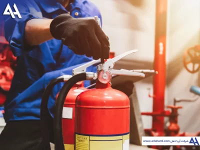 واردات کپسول و سیستم آتش نشانی به ایران